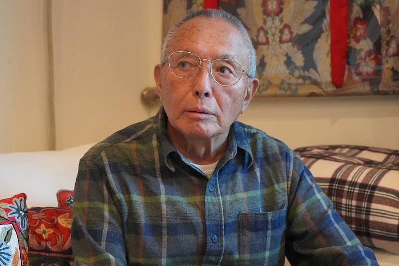 Tibetan resistance fighter Sonam Wangchuk is interviewed in New Jersey, Oct. 18, 2024.